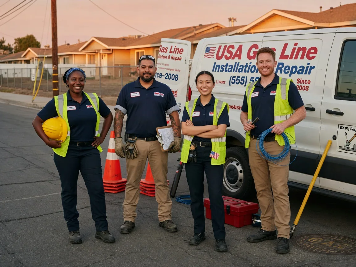 Gas Line Installation company in Reynolds, NE